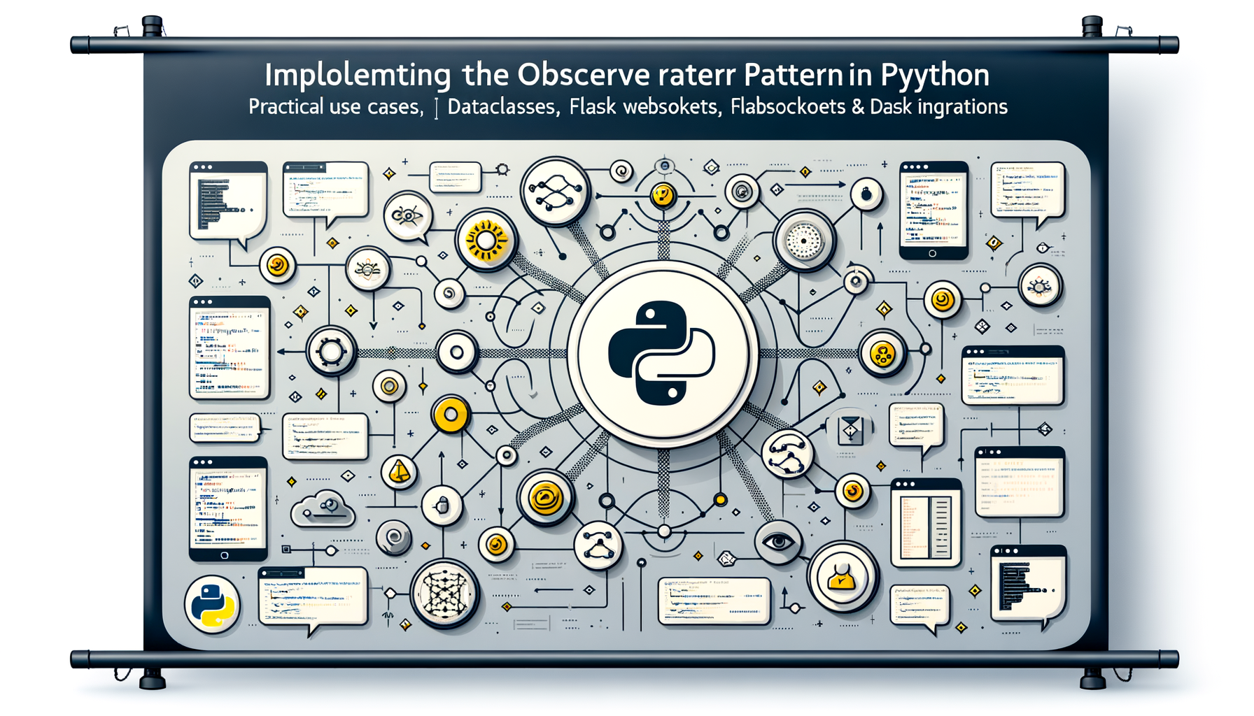 Implementing the Observer Pattern in Python: Practical Use Cases, Dataclasses, Flask WebSockets & Dask Integrations