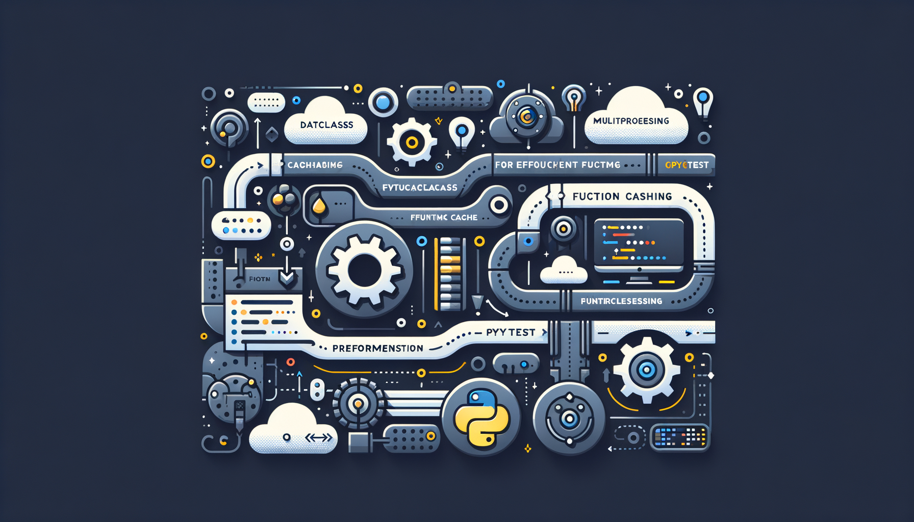 Leveraging Python's functools for Efficient Function Caching and Composition